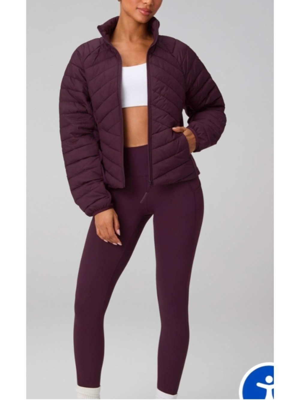 Fabletics Lightweight Adventure Jacket Size XL